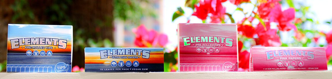 elements and elements pink papers and tips